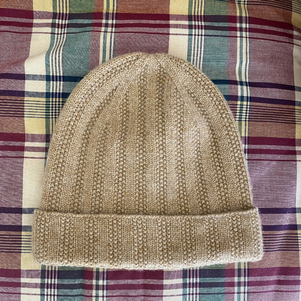 J. Crew cashmere beanie NWT